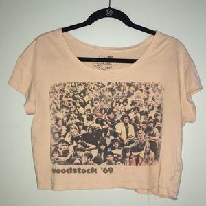 Woodstock cropped T-shirt